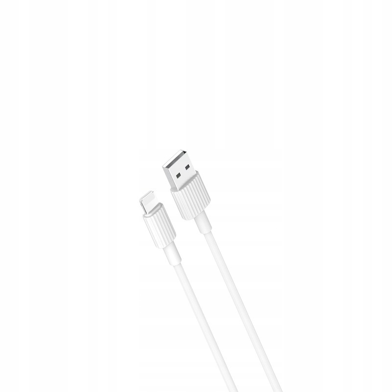 Xo kabel NB156 Usb Lightning 1,0 m 2,4A biały