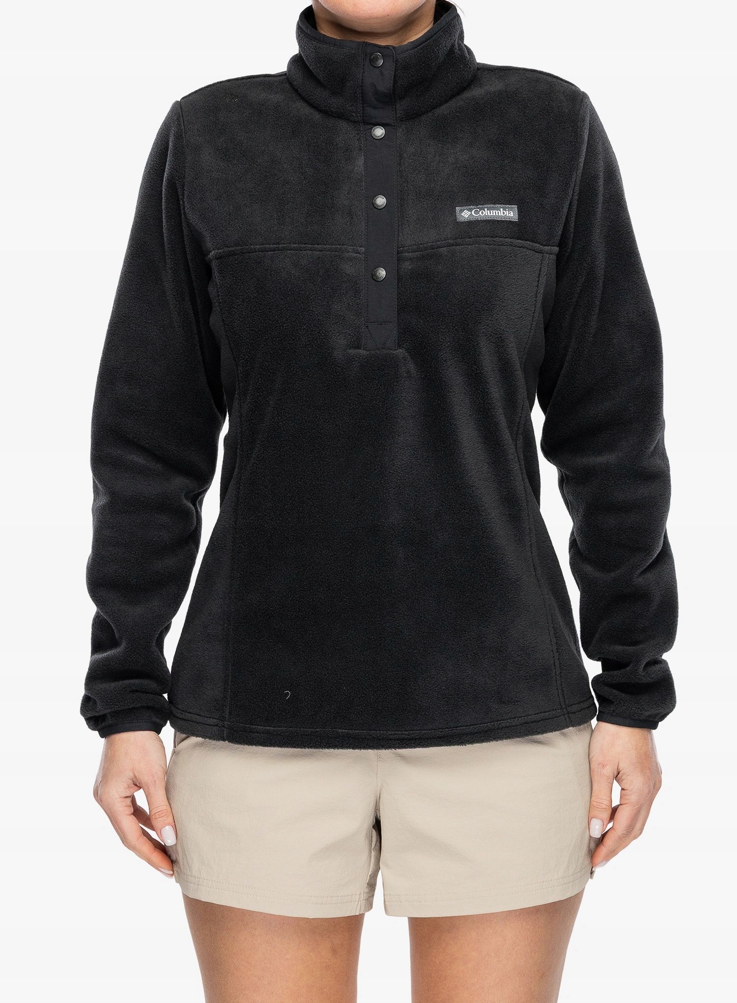 Bluza polarowa damska Columbia Benton Springs Half Snap Po II black S
