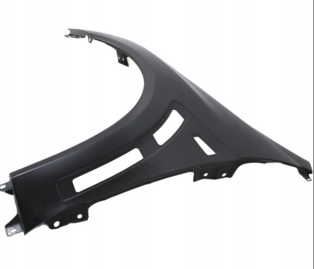 BŁOTNIK PRZEDNI MITSUBISHI LANCER EVO 2008r.- Strona zabudowy przód - lewa