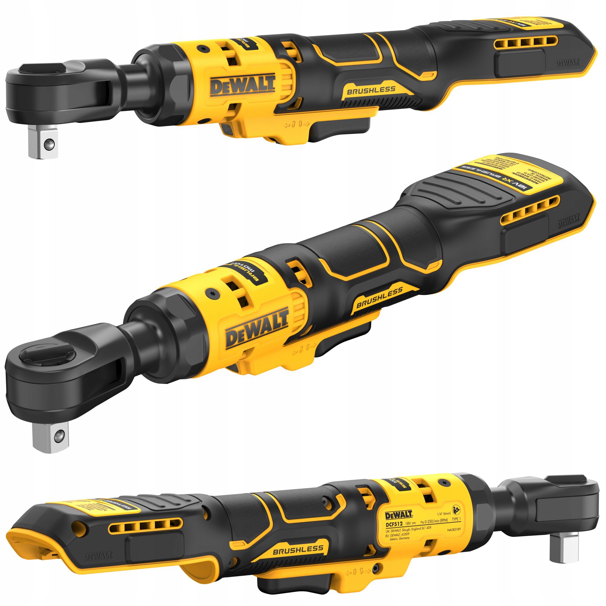 

Grzechotka akumulatorowa DeWalt DCF512N 18V 1/2 95