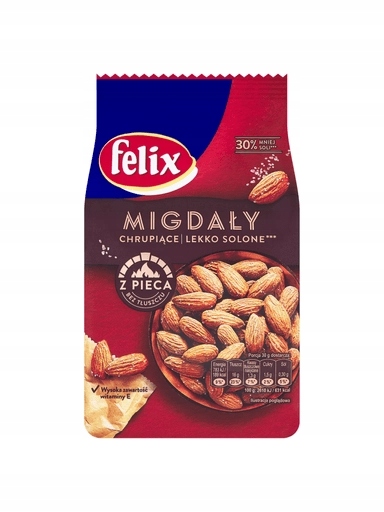 2x Felix Mandle křupavé mírně solené 180 g