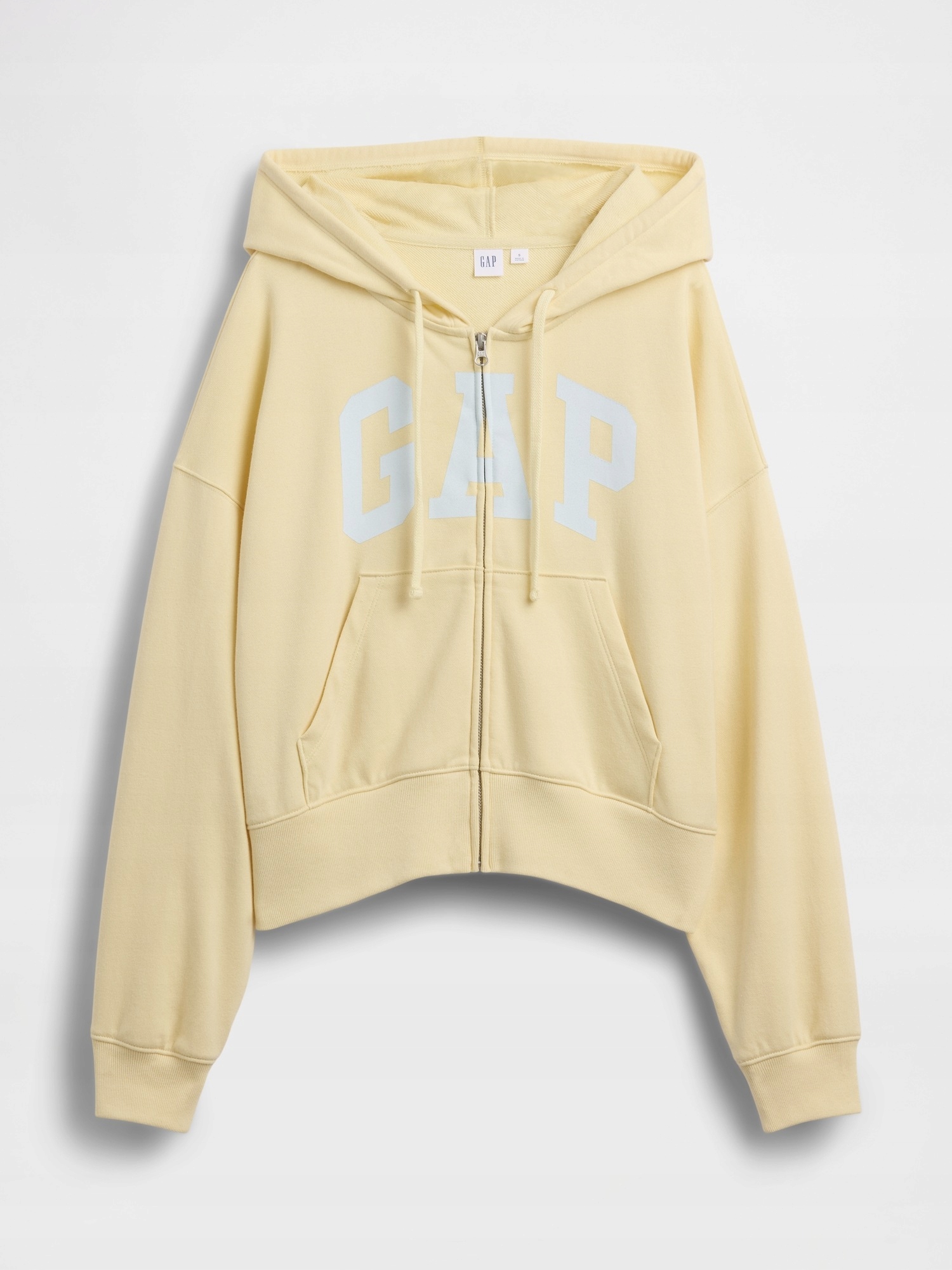 Gap bluza damska Logo Fullzip Hoodie Maize r. S
