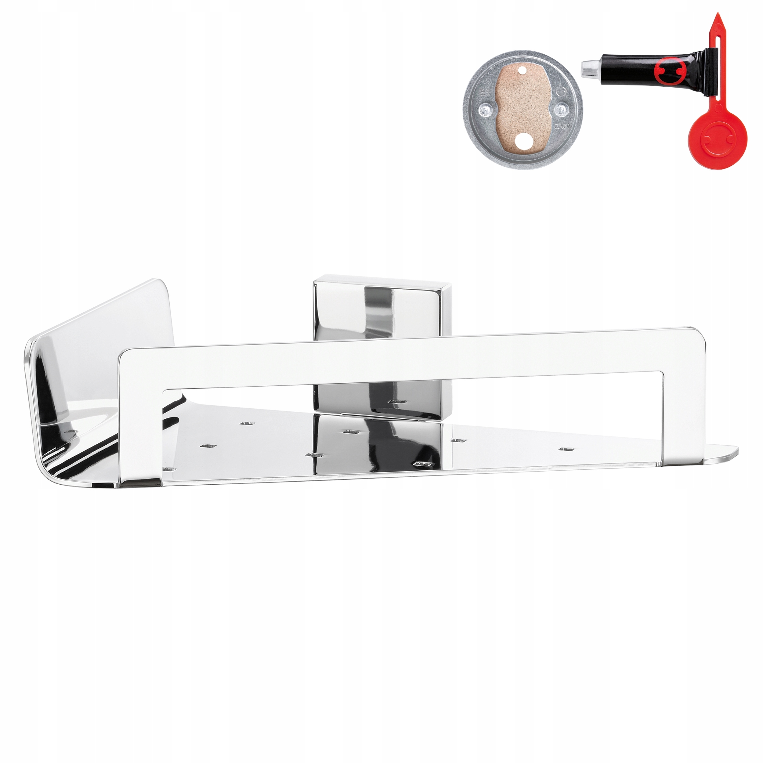 

Półka narożna pod prysznic Bez Wiercenia tesa