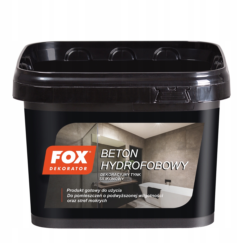 Fox Dekorator Beton Hydrofobowy Szary 14 Kg