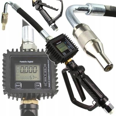 Pištoľ na motorový olej s elektrickým meračom