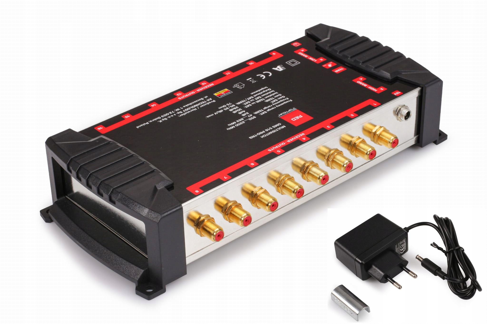 Multipřepínač Opticum Oms 5/16 Pro-trq (platinium Line) DVB-S2/DVB-T2