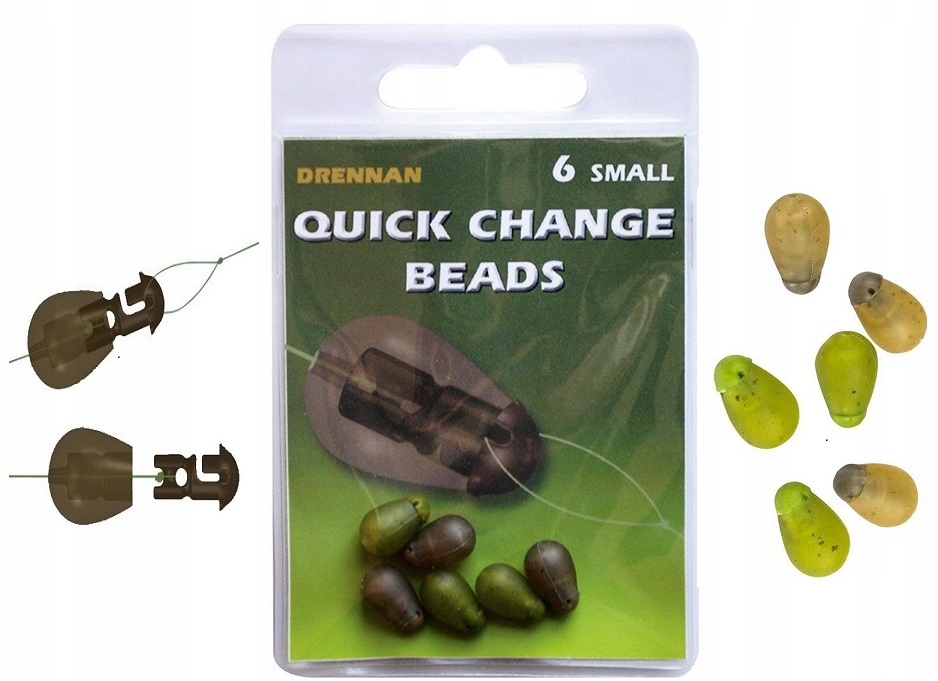 Łącznik Quick Change Beads Small Drennan 6szt