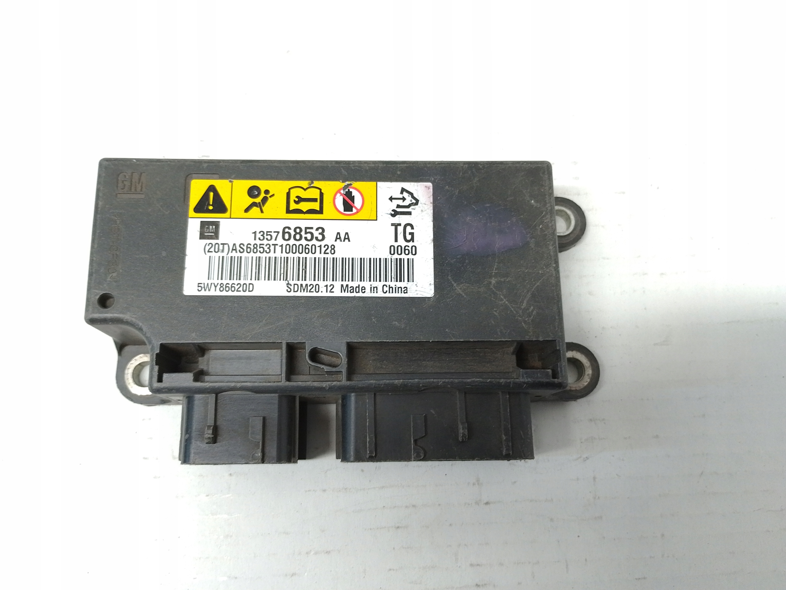 SENSOR PODUSZEK AIRBAG 13576853 CHEVROLET SPARK