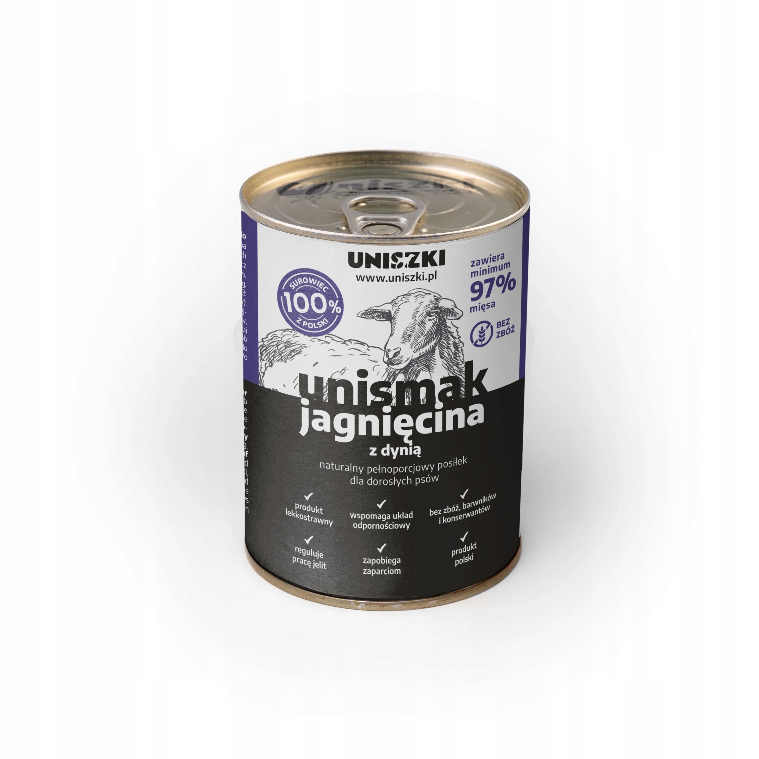 Uniszki Unismak Jehněčí maso 400 g