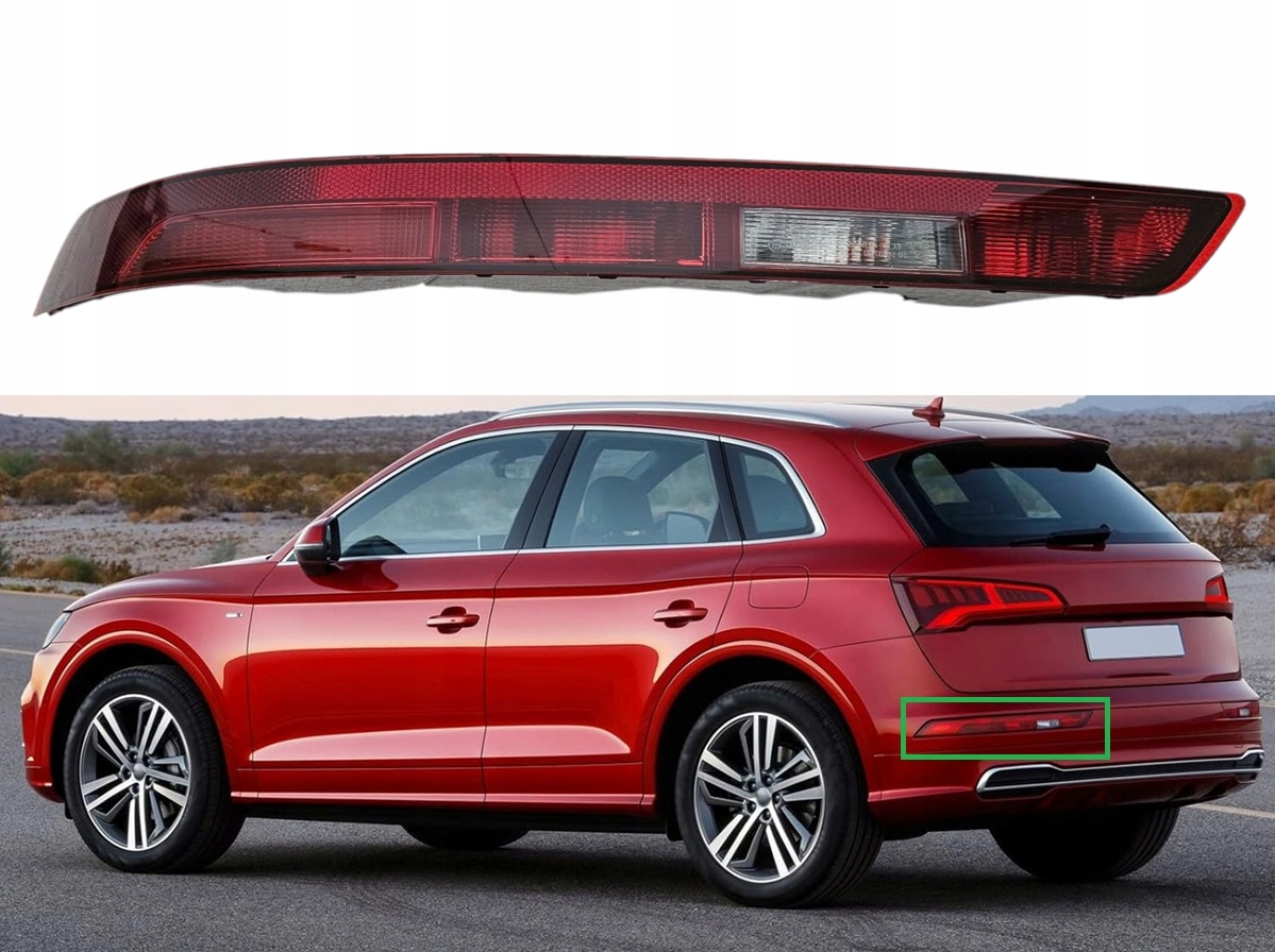 Odrazka Zadního Nárazníku Audi Q5 2017-2021 Oem: 80A 945 069 Levá