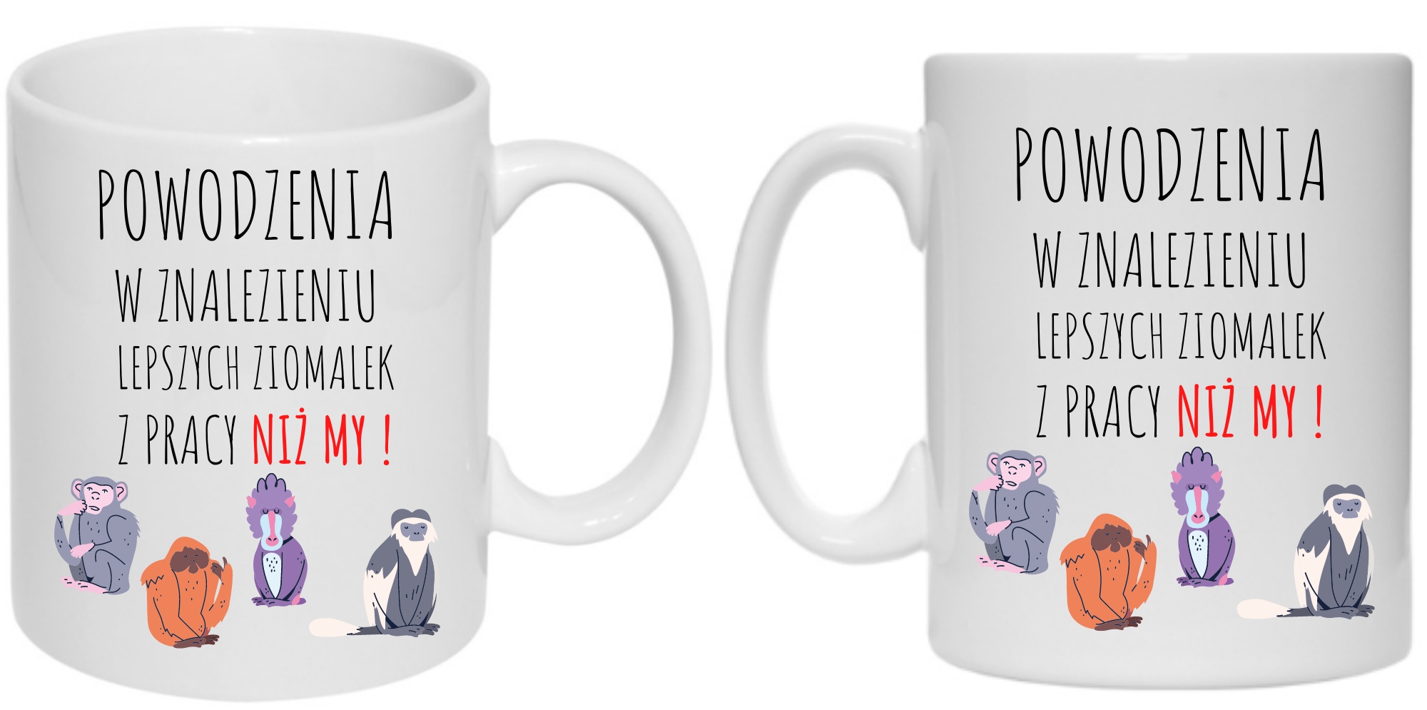 KUBEK DLA KOLEŻANKI ZIOMALKI PRACA POŻEGNANIE Marka inna