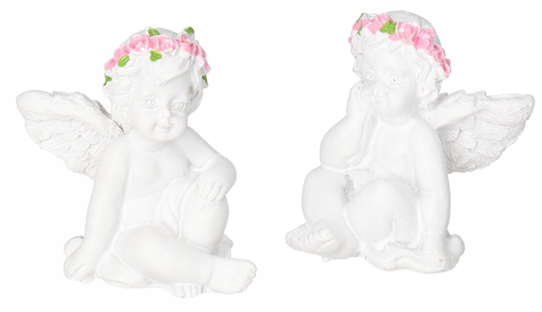 

Figurka Gipsowa Anioł Aniołeki 2SZT.OZDOBA Stroik