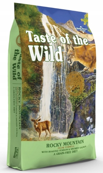 Levně Taste of the Wild Rocky Mountain Feline se zvěřinou a lososem 6,6 kg