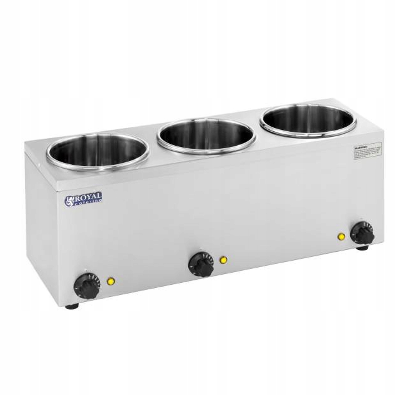 Bemar elektryczny podgrzewacz do zupy 450W 230V 3 x 3.8L Model RCBM-3/4R