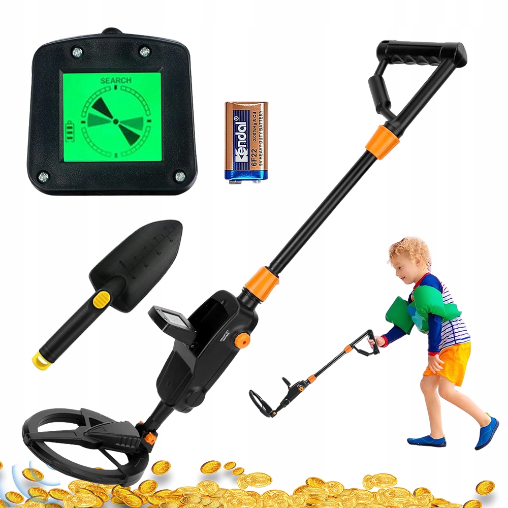 Detektor Kovů Detektor Kovu Citlivé Nastavení Pro Dítě 27PALCOVÝ Nastavitelný