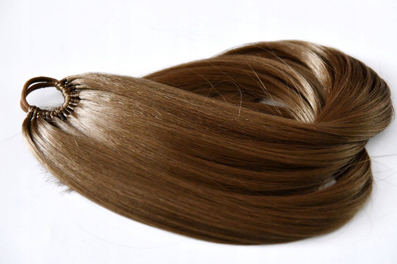 Culík na gumičce, prodloužení culíku Velmi světle hnědá 2 M 80g