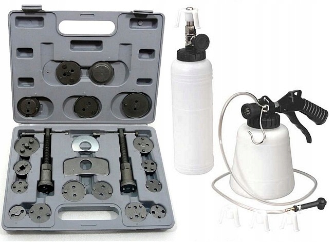 КОМПЛЕКТ ДЛЯ ЗАМЕНЫ ТОРМОЗНОЙ ЖИДКОСТИ + 21