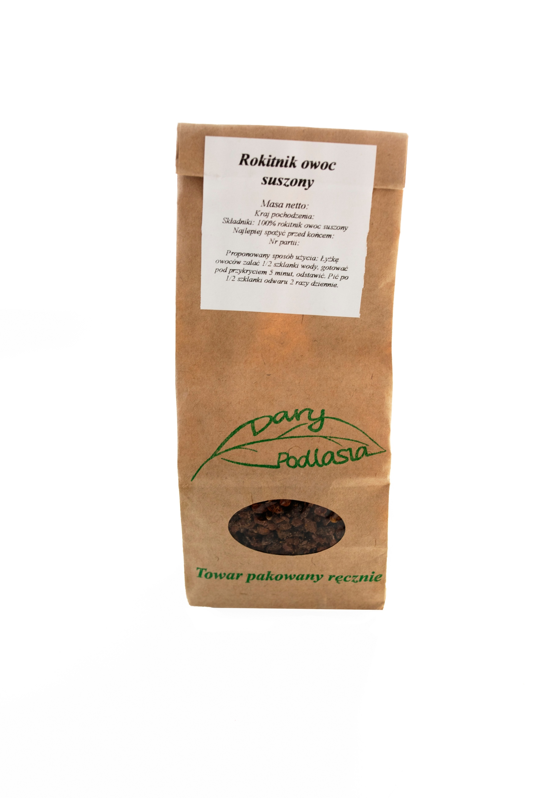 

Rokitnik owoc rokitnika - 50g - Dary Podlasia