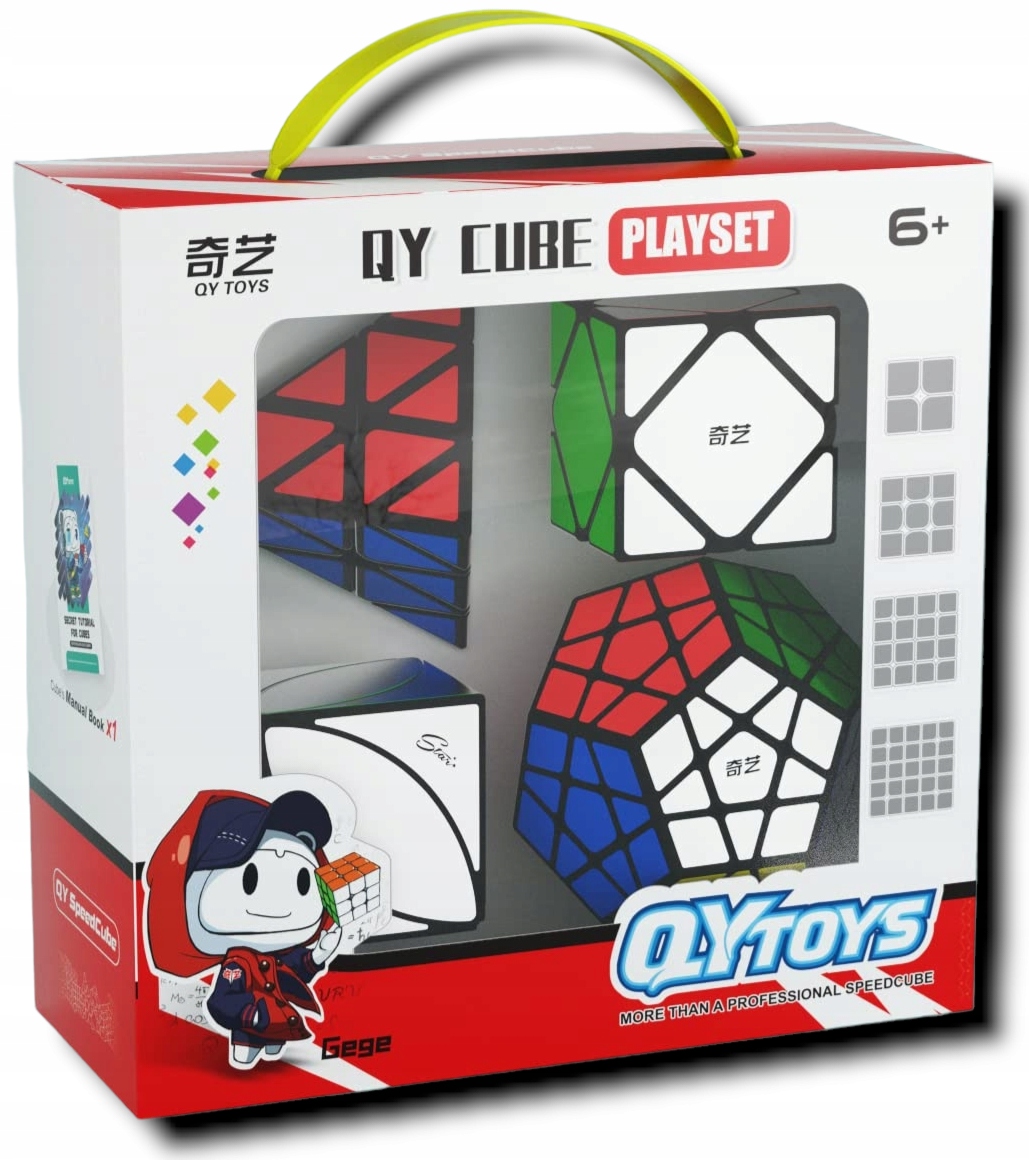 

Zestaw kostek Qy Cube Megaminx Pyraminx Skewb Leaf