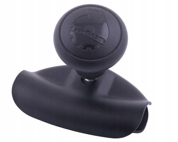 Gałka kierownicy czarna pokrywa z wkładkami gumowymi *Oryginał_U*