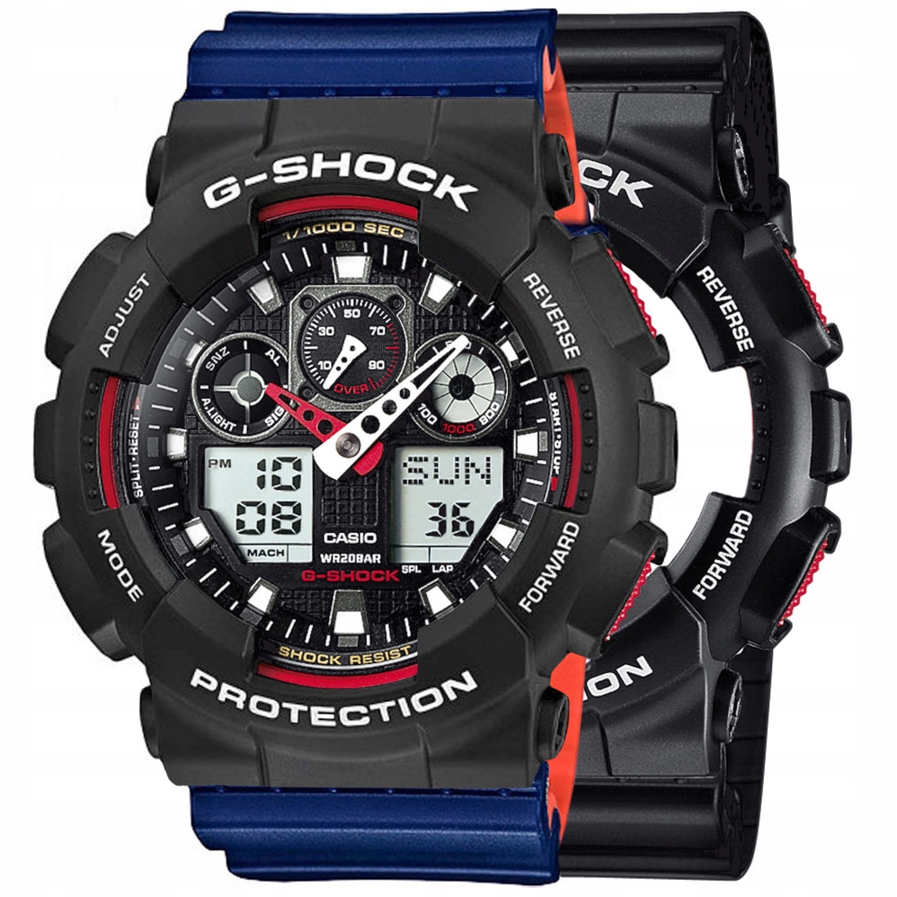 Hodinky Casio G-Shock Set GA-100-1A4ER Bezel 10508136 Pásek 10527467 20