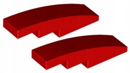 

Lego Skos Zaokr 1x4 Czerwony (61678/6045937) x2
