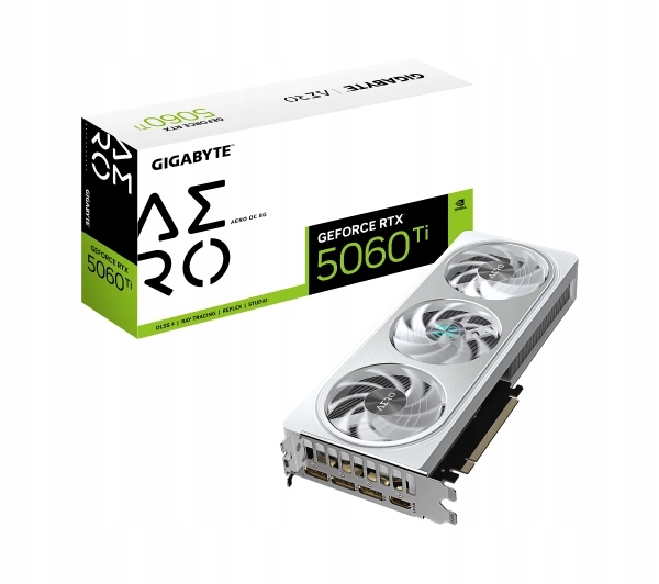 Karta graficzna Gigabyte GeForce Rtx 5060 Ti Aero Oc 8GB GDDR7 128bit Dlss