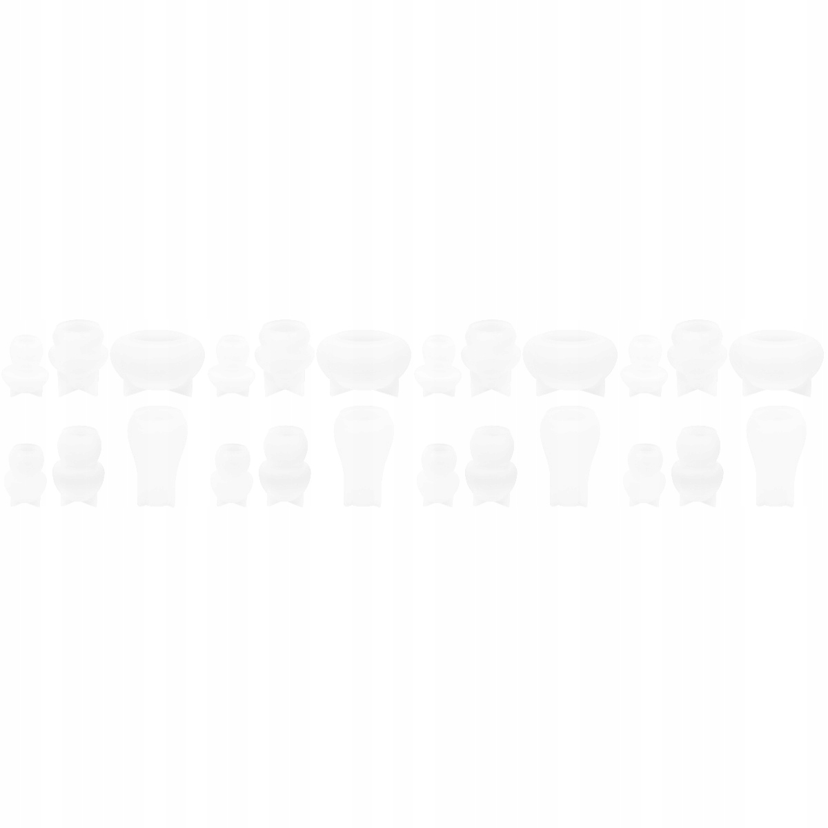 RZEMIOSŁO Z GRZYBÓW RÓŻNE ROZMIARY FORMY 4 ZESTAWY