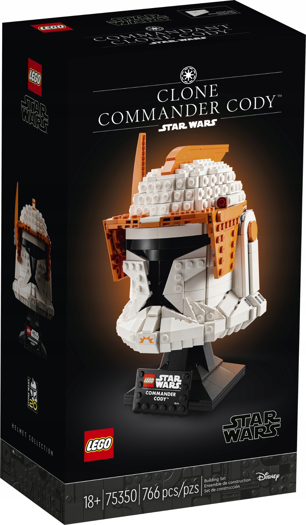 75350 Lego Star Wars Hełm dowódcy klonów Cody'ego