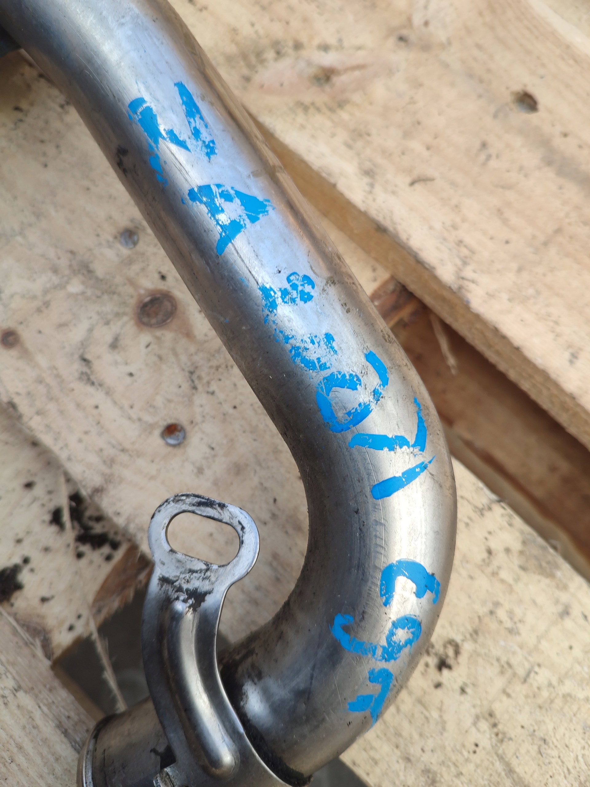 pipe of the intercooler opel zafira a