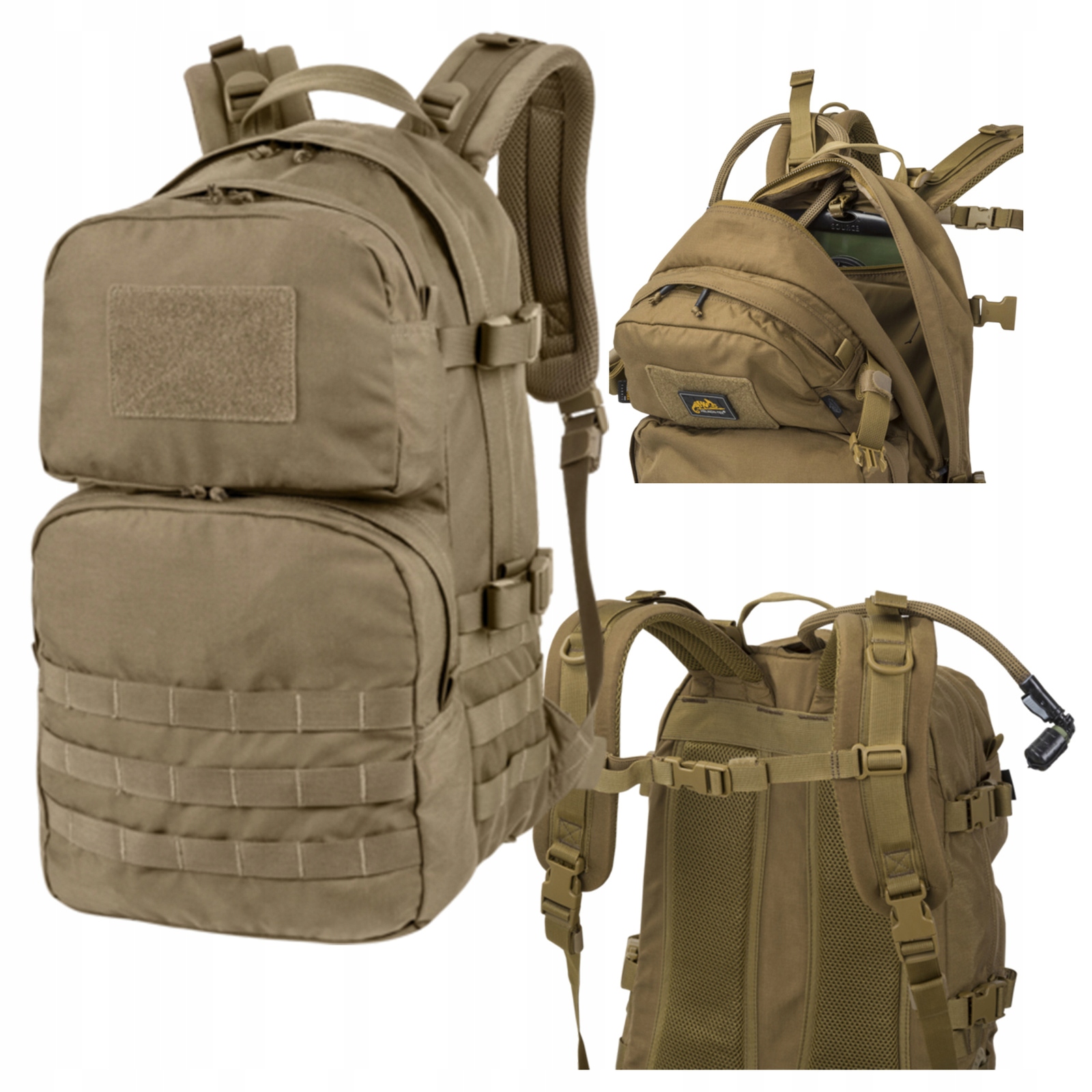 Plecak Taktyczny Wojskowy Helikon Ratel MK2 25L Coyote Cordura