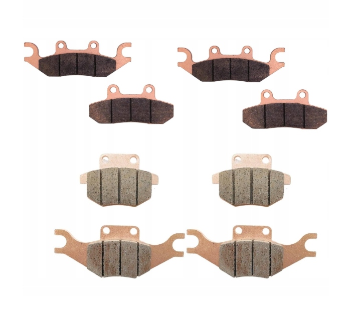 Sada brzdových doštičiek predná a zadná Odes 800 1000 17006010080 17006010060