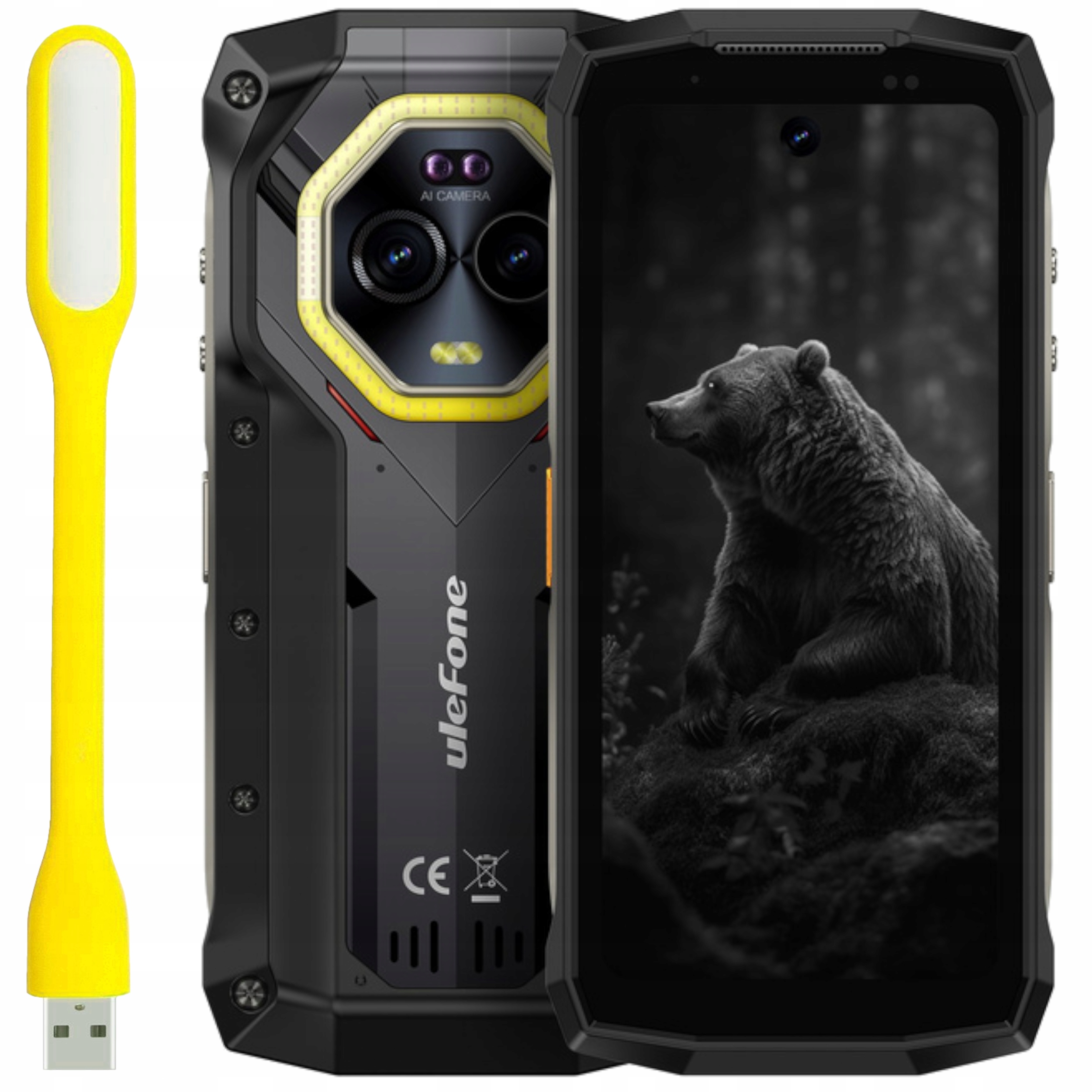 Pancerny Smartfon Ulefone Armor Mini 20 8GB/256GB 6200 mAh Noktowizja