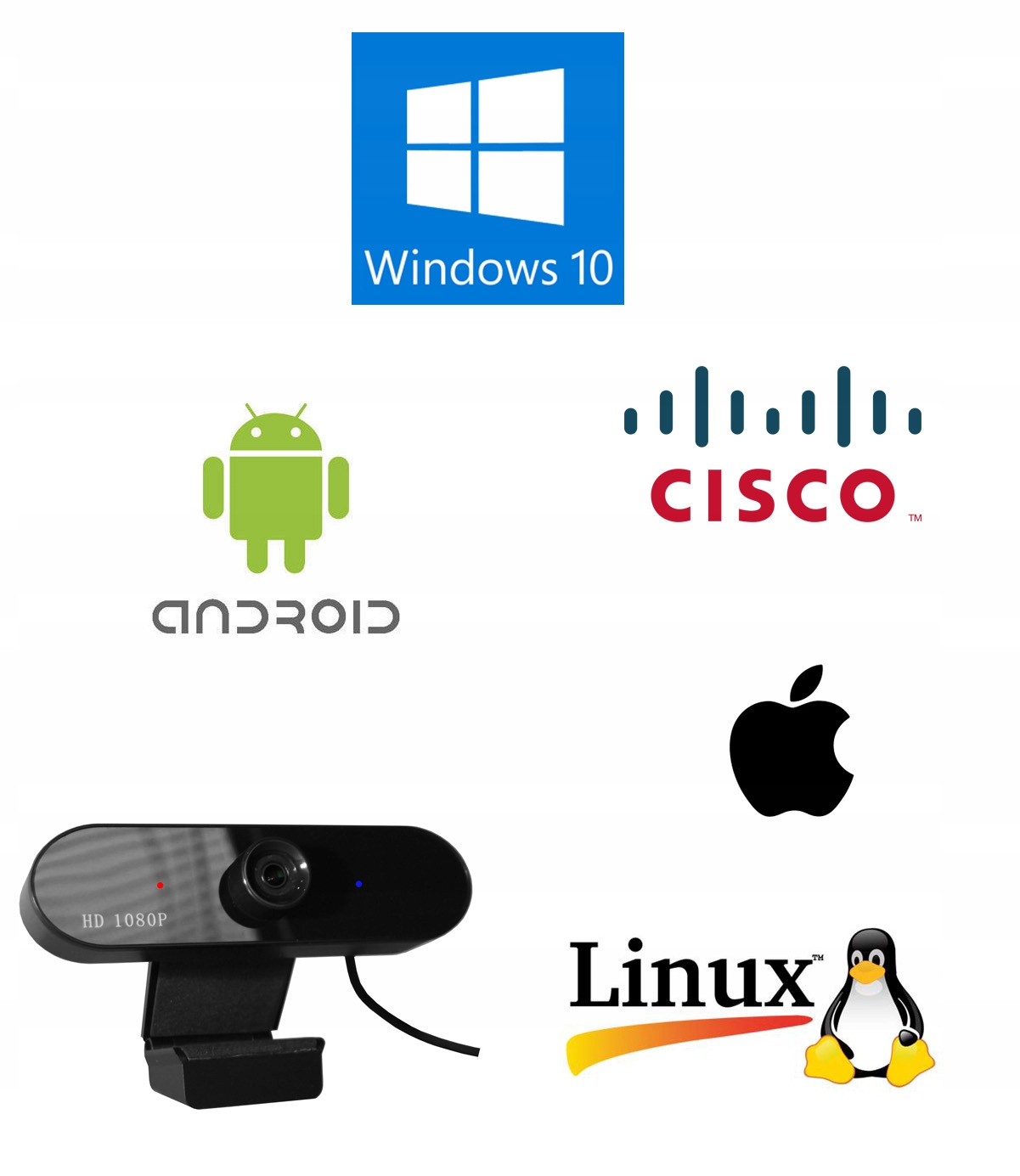 Kamera internetowa MS4Pro Full HD Wbudowany mikrofon Tak