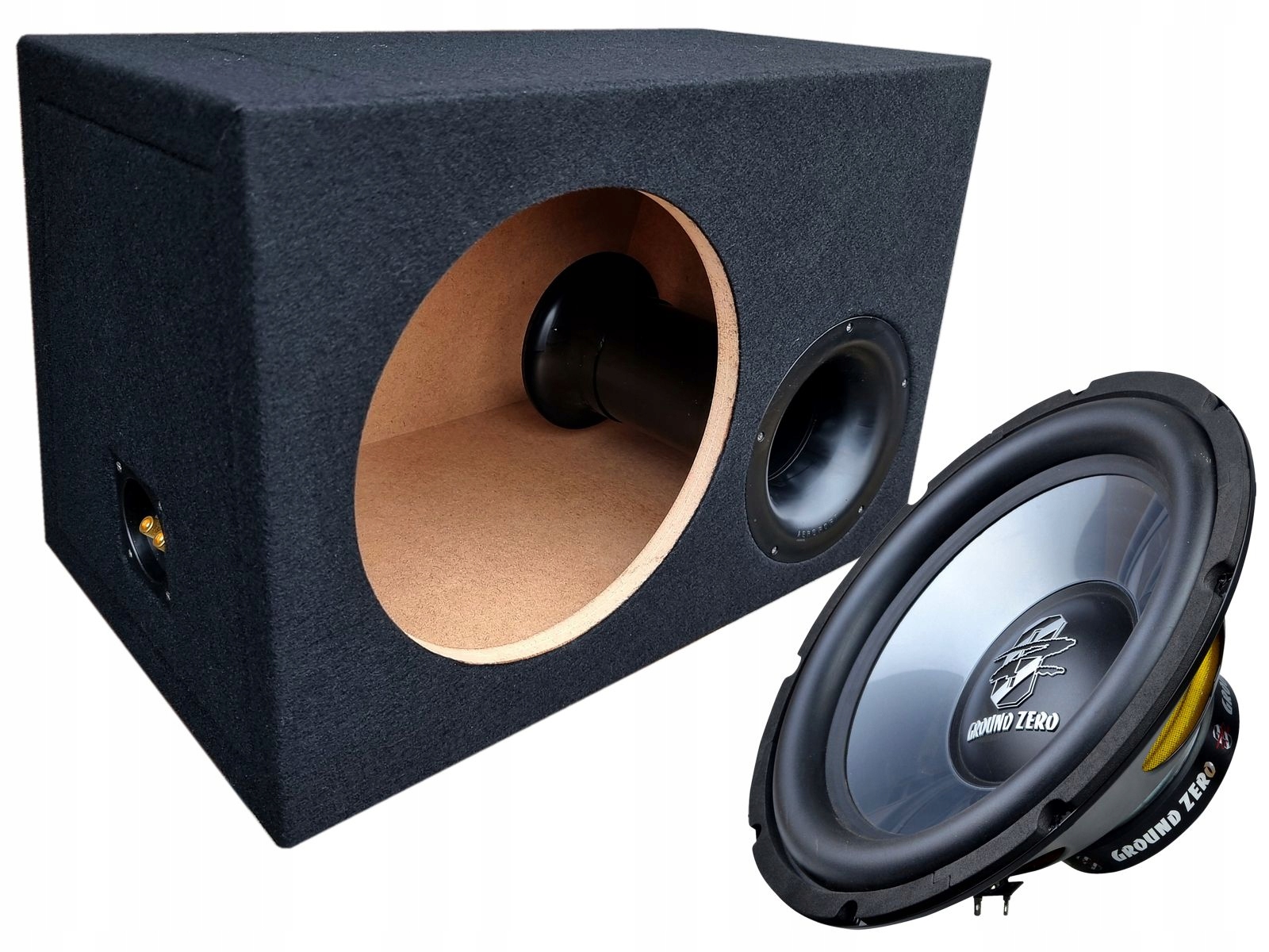 Ground Zero Gzfw 300-BR basová skříň 12 palců