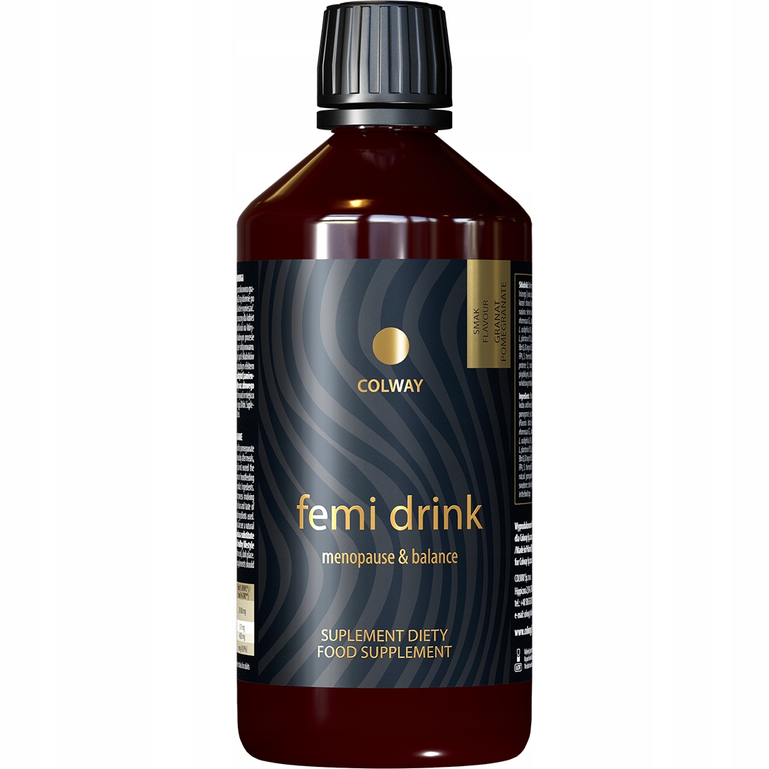 Femi Drink Colway 500ml Menopauza Koniczyna Czerwona Izoflawony B6