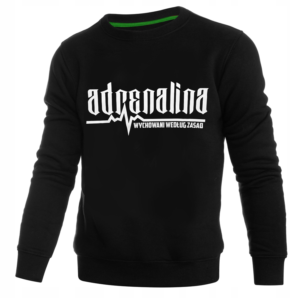 

Bluza męska czarna Adrenalina Zasady Acab r.XL