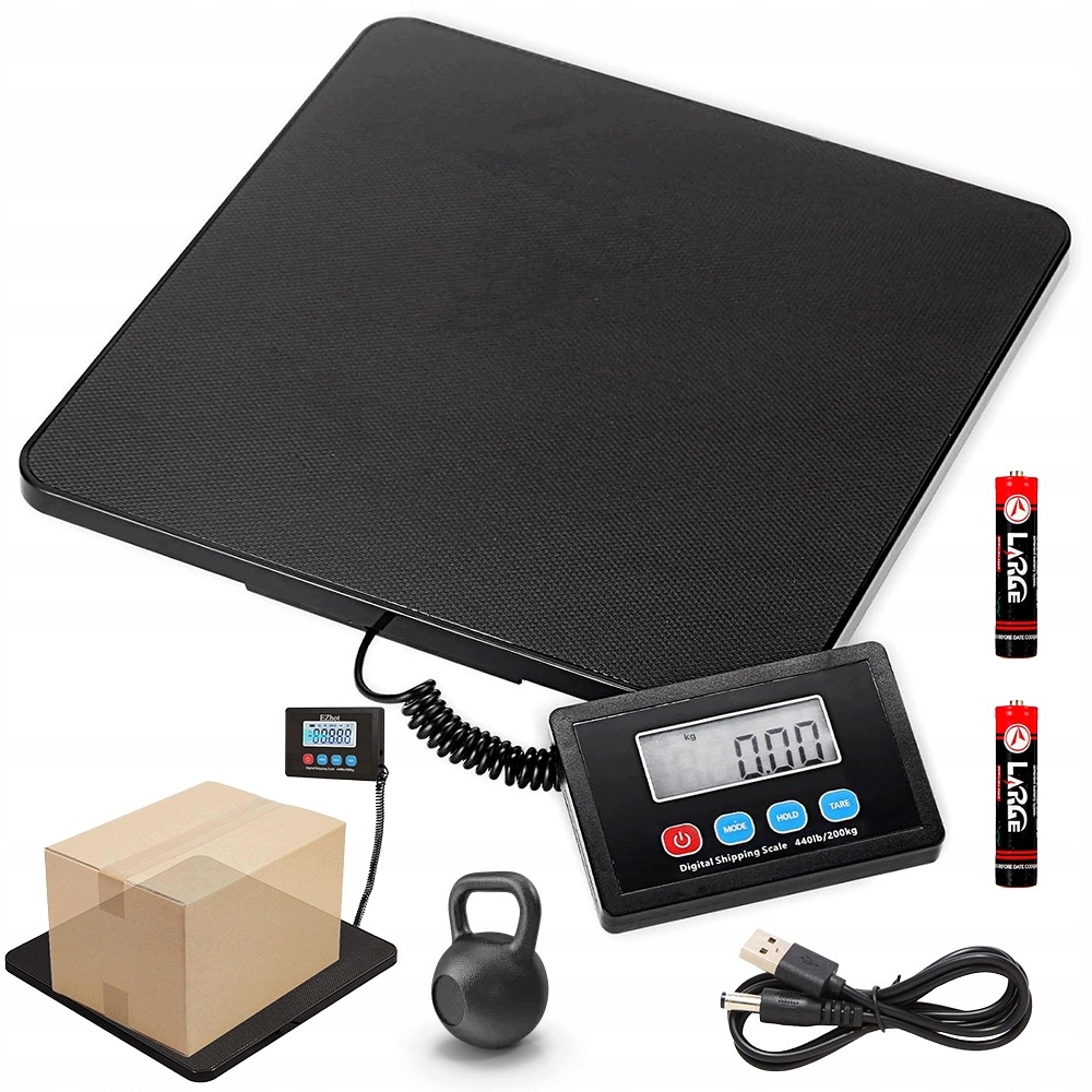 Elektronické Váhy 40 G–200 Kg, Přesné Vážení, Protiskluzové, Trvanlivé