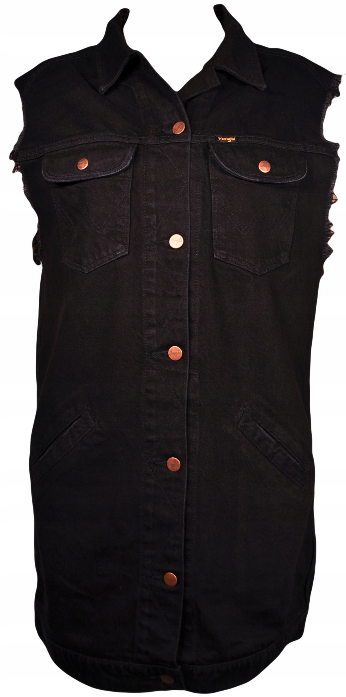 Wrangler vesta Black jeans Long Vest M