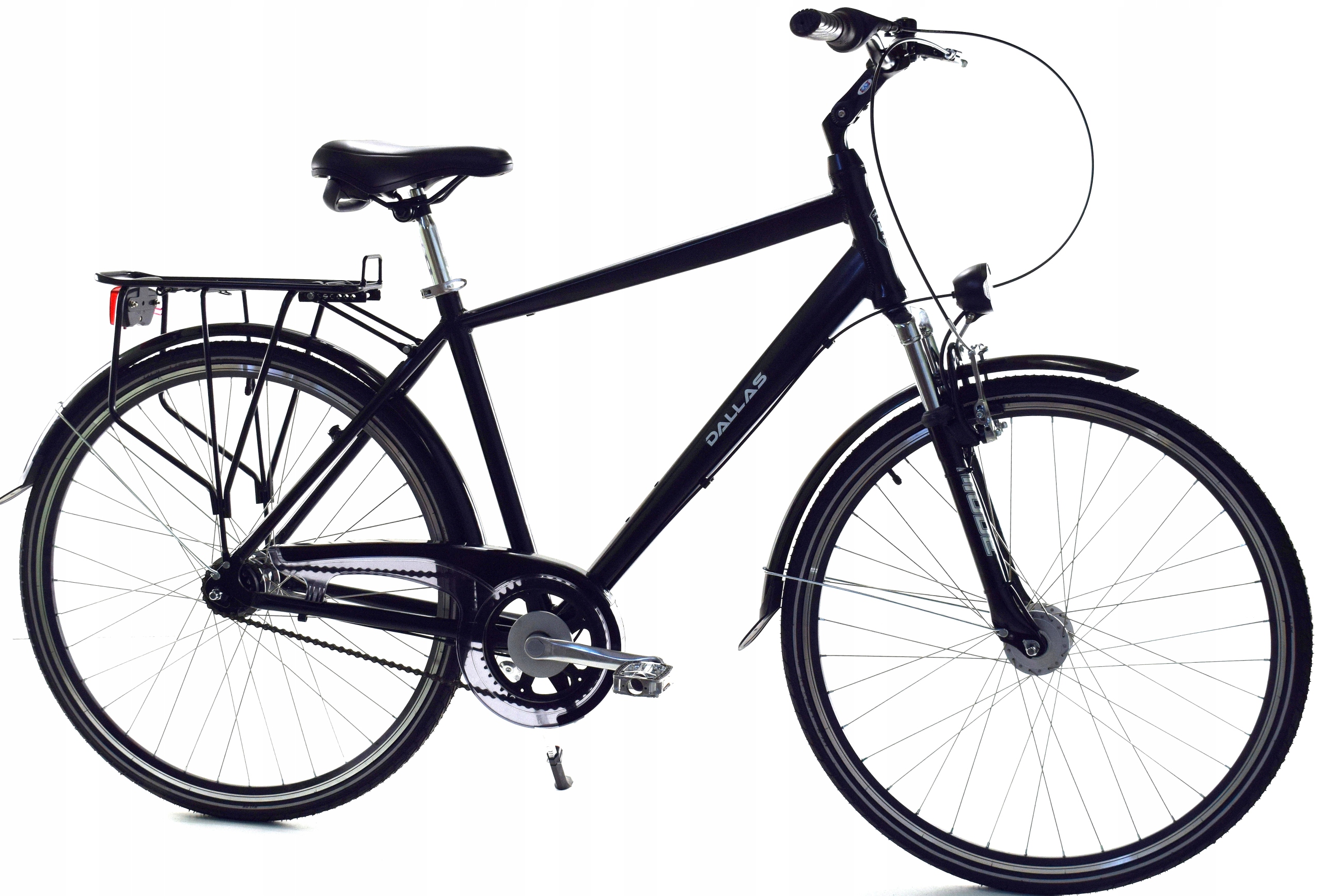 Rower miejski trekkingowy Dallas 28 aluminiowy 7 biegów Nexus
