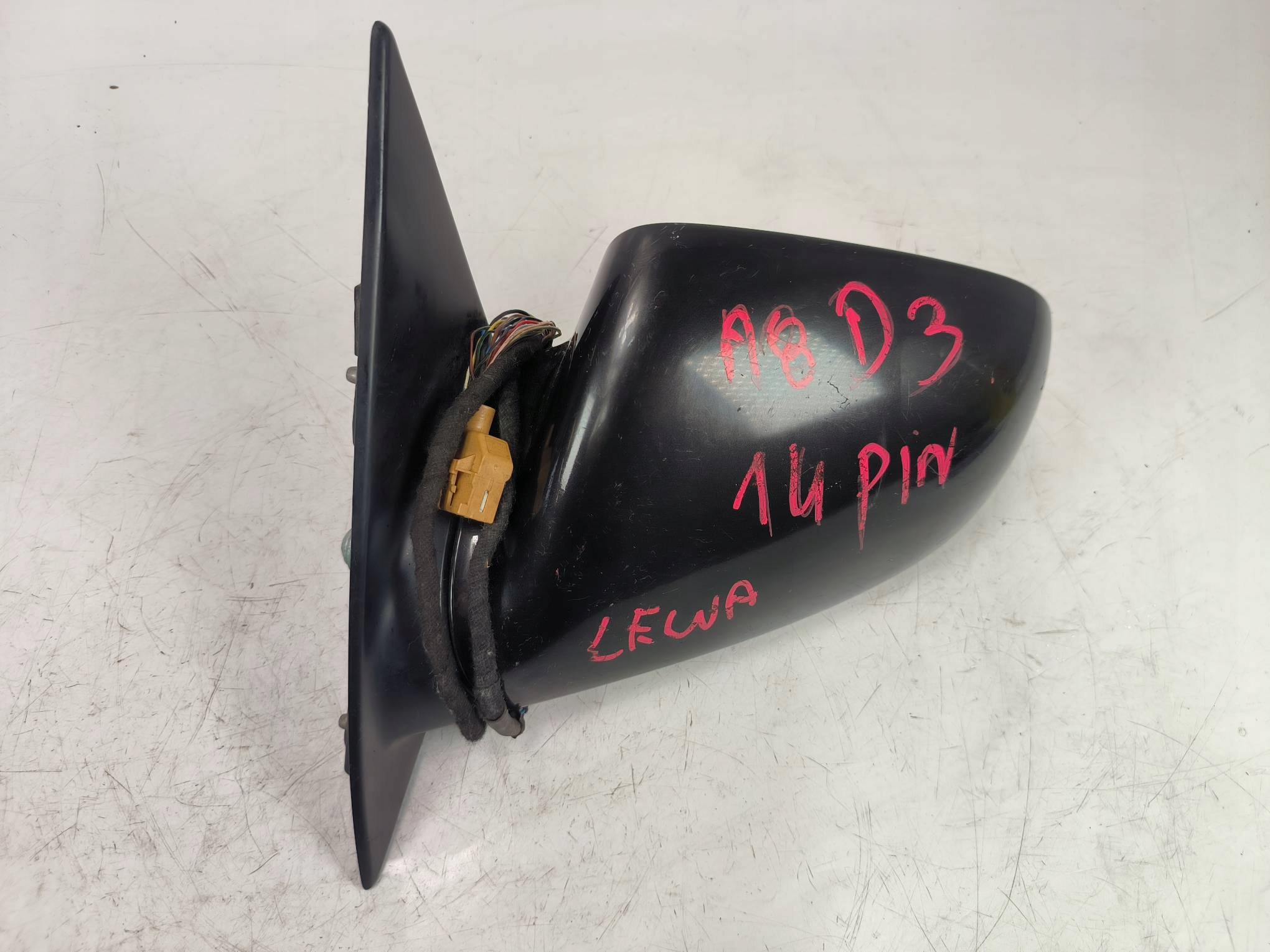 mirror left AUDI A8 D3 14 PIN