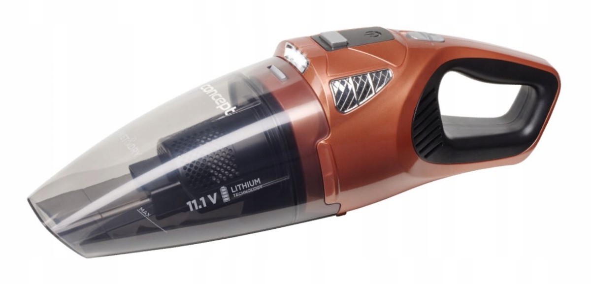 CONCEPT Odkurzacz ręczny VP4360 Kolor dominujący pomarańczowy