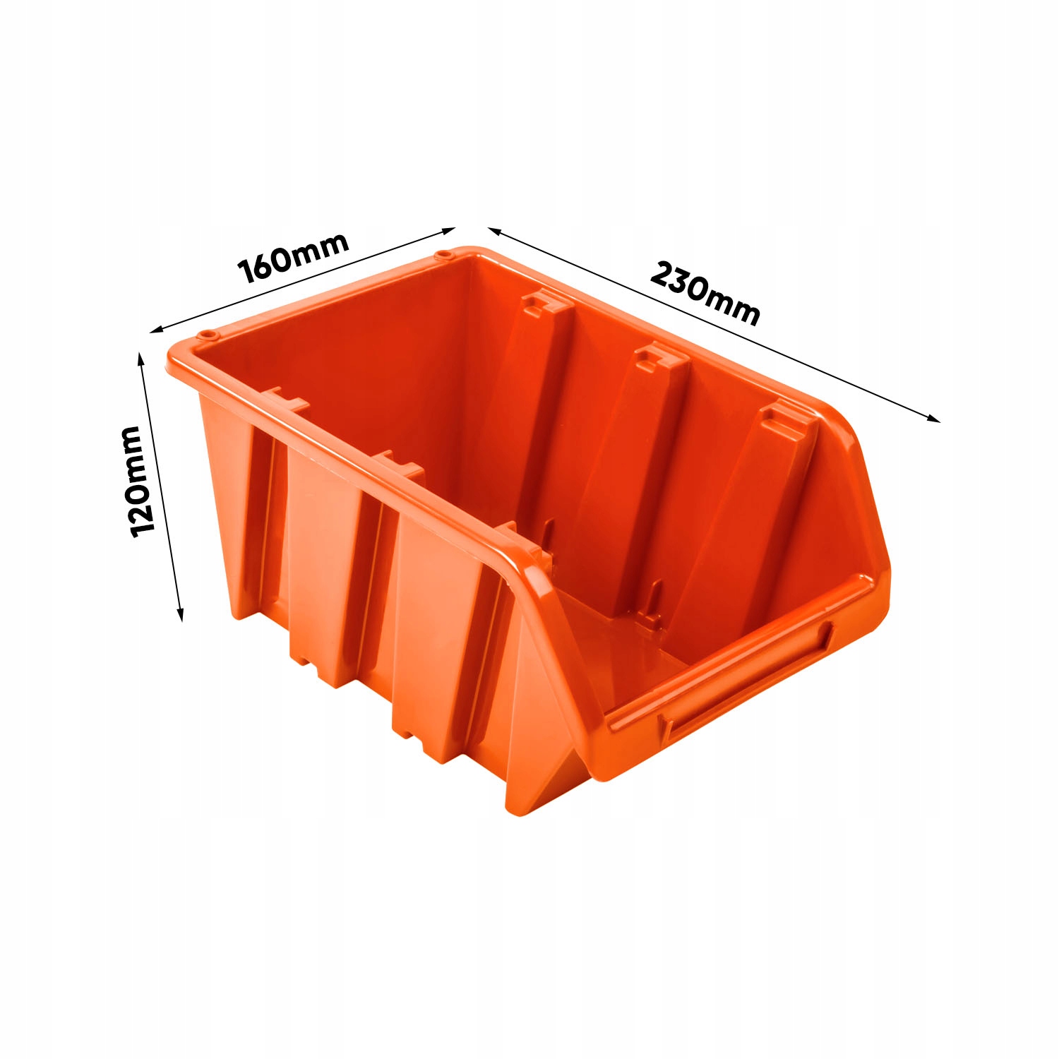 100x Pojemnik Magazyn kuweta NP10 KTR23 Pomarańcz EAN (GTIN) 5908261571411