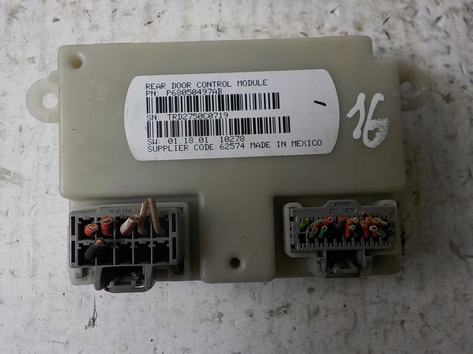 CHRYSLER GRAND VOYAGER V module door P68050497AB