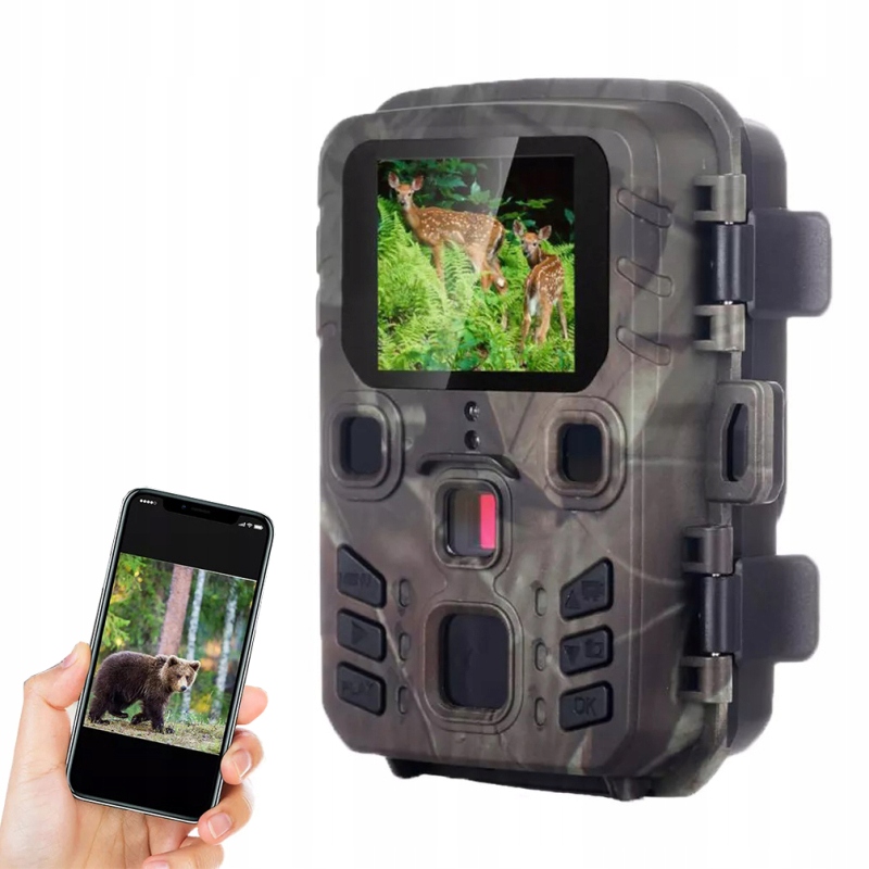 Mini WiFi Fotopasca Secutek SST-WiFi301 24MP, IP66