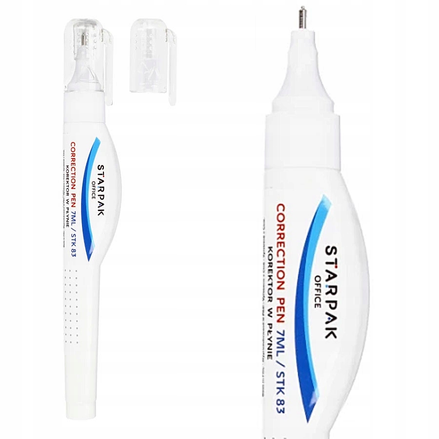 

Korektor W Piórze Pisaku z metalową końcówką 7ml