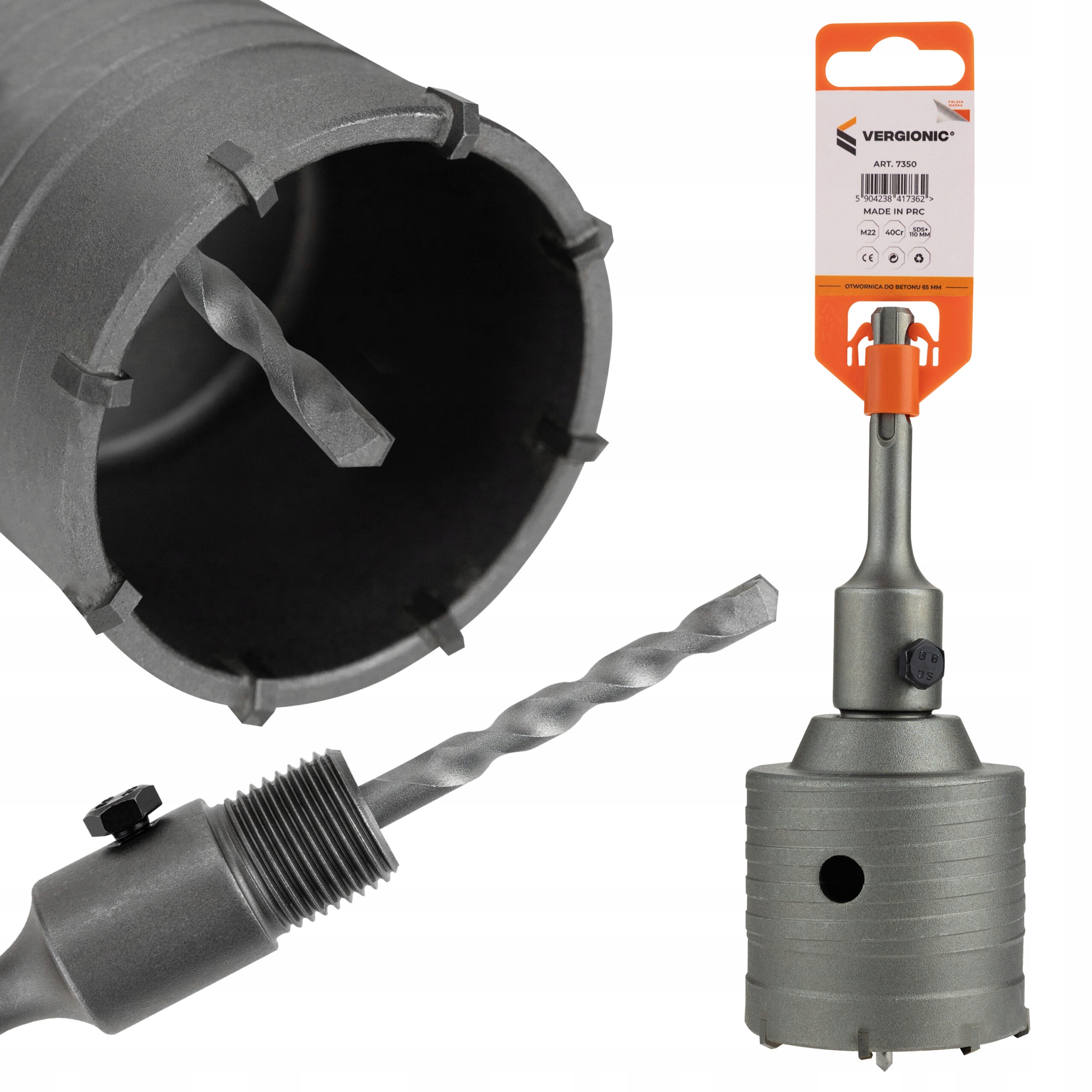 

Twornica Frez Do Betonu Sds+ Pod Puszkę 65 MM