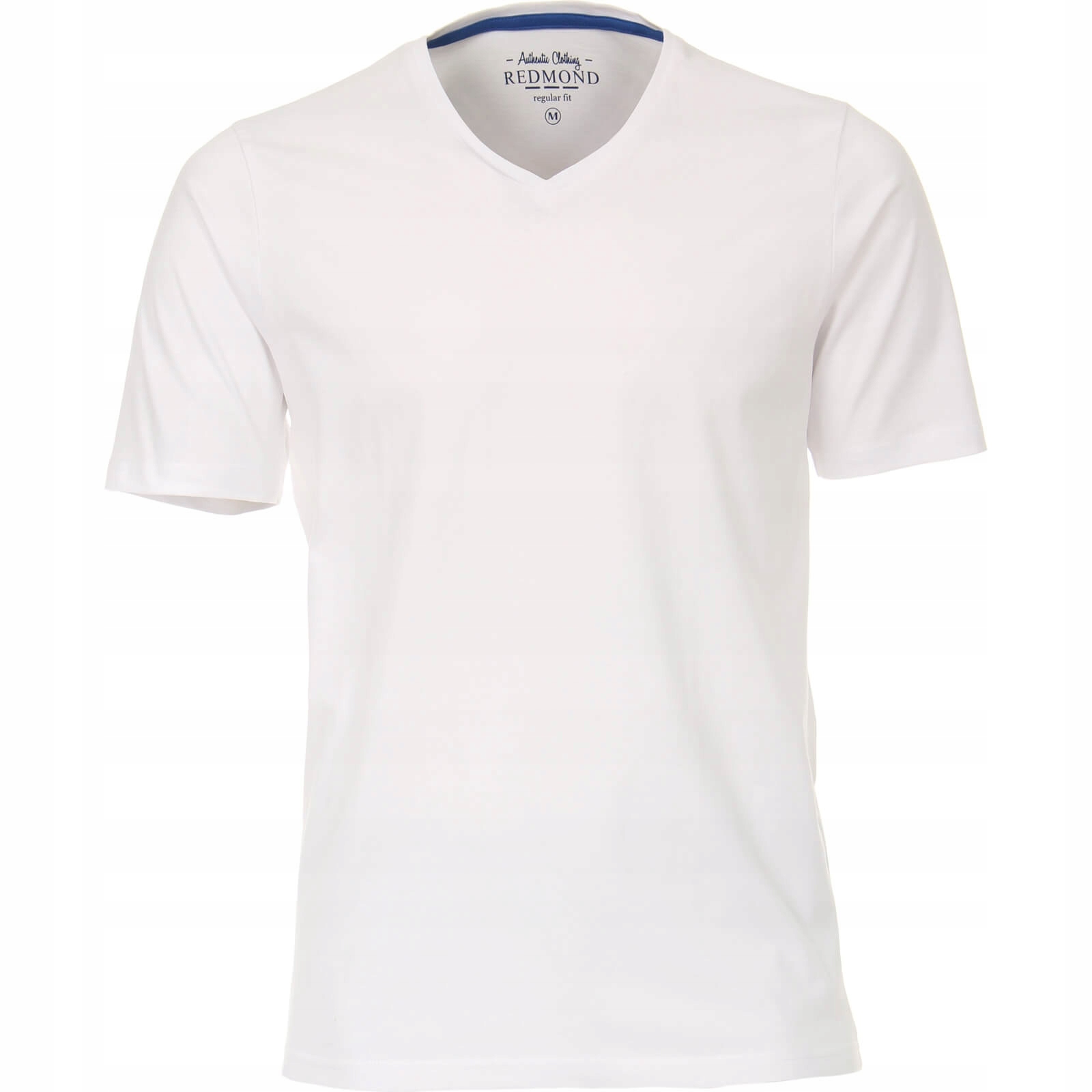 

biała koszulka T-Shirt w serek V-neck Redmond 2XL