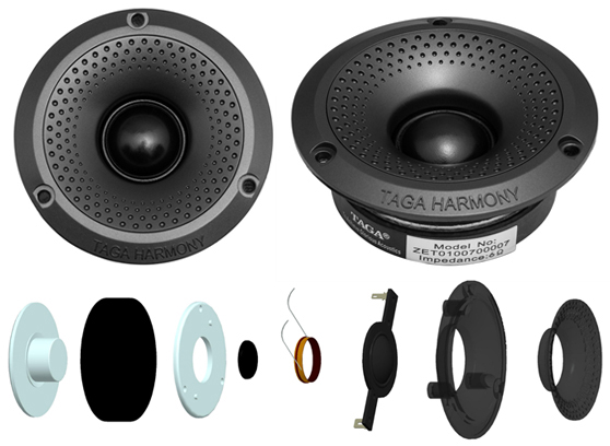 KOLUMNY PODSTAWKOWE SURROUND TAGA HARMONY TAV-807B Kod producenta TAGATAV-807B-WHT-PA