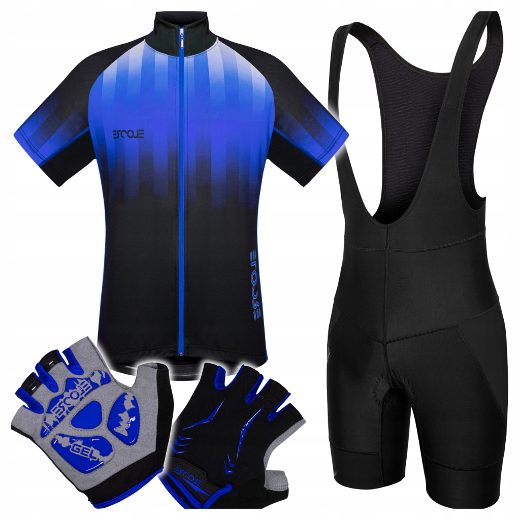 Pánské cyklistické oblečení Cyklistické oblečení velikost 4XL Tričko Kraťasy Rukavice